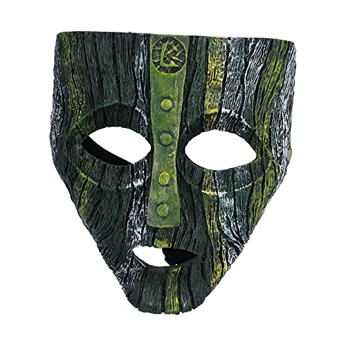 ETAINGYEUN Gruselige Halloween-Maske, harzige Horror-Halloween-Maske, innovatives Muster für den Weihnachtskarneval von ETAINGYEUN