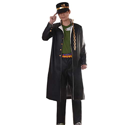 ETERNALMARK Männliches Kostüm Cosplay Anime Halloween Outfits, Schwarz, XXL von ETERNALMARK