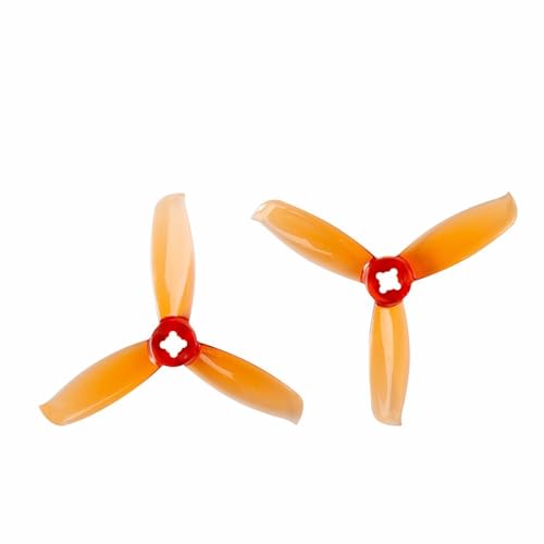 ETLIN 10pairs/20 stücke 3028 PC Propeller 3 Zoll Paddle CW CCW Requisiten for FPV Drone Quadcopter Multicopter (Size : 10pair Yellow) von ETLIN