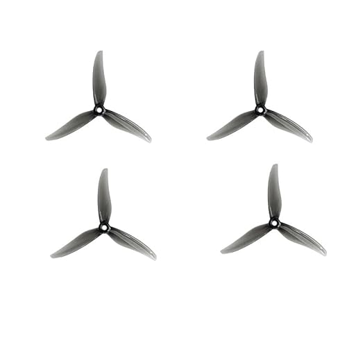 ETLIN 24 Paare (24CW+24CCW) 5-Zoll-3-Blatt-Propeller Quadcopter-Blätter for FPV-Drohnenmotoren(24Pairs Mix Color) von ETLIN