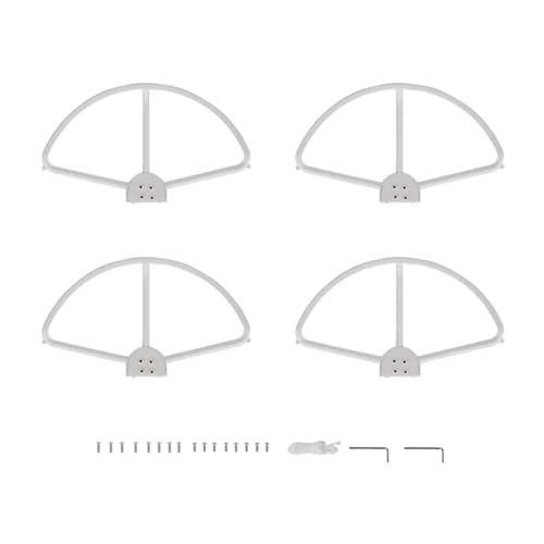 ETLIN 4PCS Quick Release Propeller Protector for DJI Phantom 3 Phantom 2 Drone Schutzhülle Ersatzteile (Size : White) von ETLIN