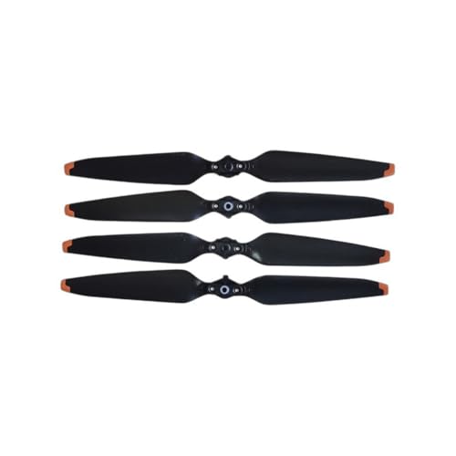 ETLIN Der Drohnen-Geräuschreduzierungspropeller ist for D-JI MAVIC 3 Silent-Propellerflügelzubehör geeignet(Orange-2pair) von ETLIN