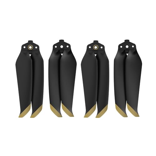 ETLIN Der Drohnenpropeller ist for Da~Jiangyu MAVIC AIR2/2S Geräuschreduzierungsflügel-Faltblattzubehör geeignet(Gold 2 pairs) von ETLIN