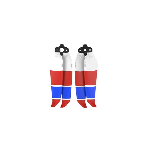 ETLIN Der Drohnenpropeller ist for Da~Jiangyu MAVIC AIR2/2S Geräuschreduzierungsflügel-Faltblattzubehör geeignet(Red and blue white 1 pair) von ETLIN