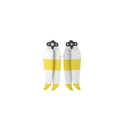 ETLIN Der Drohnenpropeller ist for Da~Jiangyu MAVIC AIR2/2S Geräuschreduzierungsflügel-Faltblattzubehör geeignet(Yellow and white 1 pair) von ETLIN