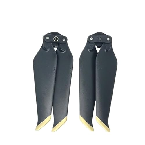 ETLIN Der leise und geräuschreduzierende Drohnenpropeller eignet sich for D-JI MAVIC 2-Propellerblattzubehör mit Schnellverschluss(Golden-1pair) von ETLIN