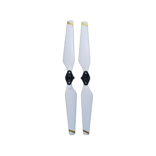 ETLIN Die klappbaren Vorder- und Hinterpropeller der Drohne mit Schnellverschluss eignen sich for das Blatt- und Flügelersatzzubehör des D-JI MAVIC Pro(White-1 Pair) von ETLIN