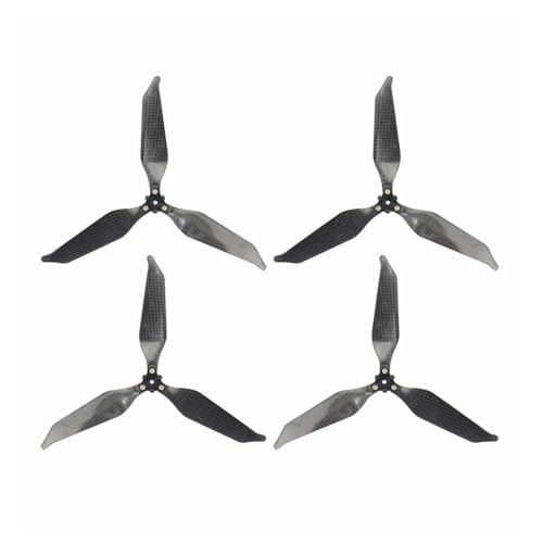 ETLIN Drone Carbon Fiber Faltbarer Zweiblatt-/Dreiblatt-Propeller for D-JI Mavic Pro/Platinum(2pair 3 Blades) von ETLIN