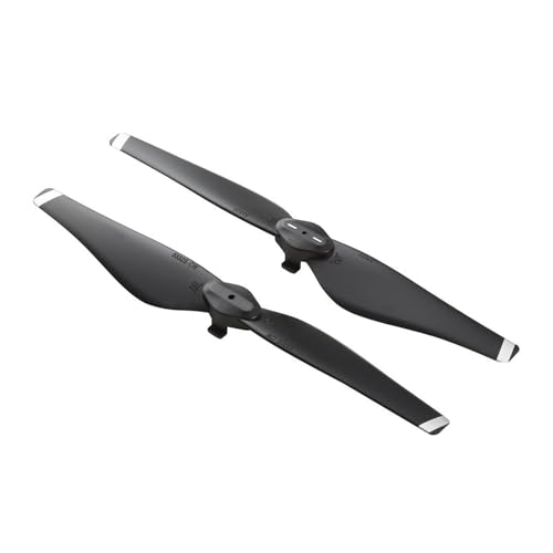 ETLIN Propeller-Ersatzzubehör ist for D-JI MAVIC AIR Schnellspannpropeller, Vorwärts- und Rückwärtspropeller geeignet(Black+silver-1pair) von ETLIN