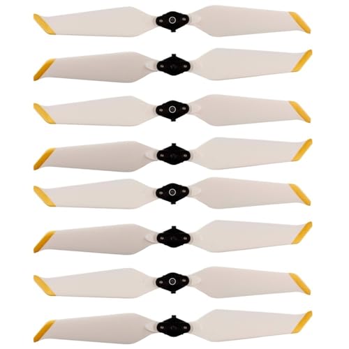 ETLIN Propeller-Ersatzzubehör ist for MAVIC2/2PRO-Schnellspannpropeller, leise und geräuschreduzierende Propeller und Flügel geeignet(White-4) von ETLIN