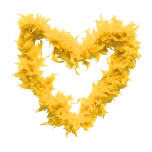 ETUCYNG 2 m Federboa, Boas in 6 Farben, 1920er Burlesque-Federn, bunte Truthahn-Boa-Federn, Cosplay-Federschal, für Partys, Hochzeiten, Konzerte und Dekoration ETUCYNG 2 m Federboa, Boas in 6 Farben, 1920er Burlesque-Federn, bunte Truthahn-Boa-Federn, Cosplay-Federschal, für Partys, Hochzeiten, Konzerte und Dekoration von ETUCYNG