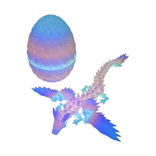 ETUCYNG Dragon Ostereier, 3D -gedruckte Tiere - 3D Dragon Egg,Articulated Action Überraschung kreatives Stress -Relief -Spielzeug für Ostern Stuffers Birthday bevorzugt die Wohnkultur ETUCYNG Dragon Ostereier, 3D -gedruckte Tiere - 3D Dragon Egg,Articulated Action Überraschung kreatives Stress -Relief -Spielzeug für Ostern Stuffers Birthday bevorzugt die Wohnkultur von ETUCYNG