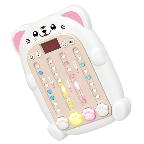 ETUCYNG Elektronische Rhythmus-Spielkonsole, Elektronische Musik-Rhythmus-Spielmaschine, Elektronische Schnellmusik-Puzzlemaschine, Fast Press Quick Push Spielkonsole Zappelspielzeug für Kinder, von ETUCYNG