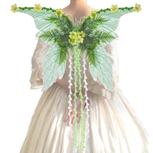 ETUCYNG Feenflügel für Erwachsene, funkelnde Schmetterlingsflügel, Mädchen-Kostüm-Zubehör für Frauen, Make-up, Bühnenaufführung, Urlaub, Stolz, Garten, Halloween, Weihnachten ETUCYNG Feenflügel für Erwachsene, funkelnde Schmetterlingsflügel, Mädchen-Kostüm-Zubehör für Frauen, Make-up, Bühnenaufführung, Urlaub, Stolz, Garten, Halloween, Weihnachten von ETUCYNG