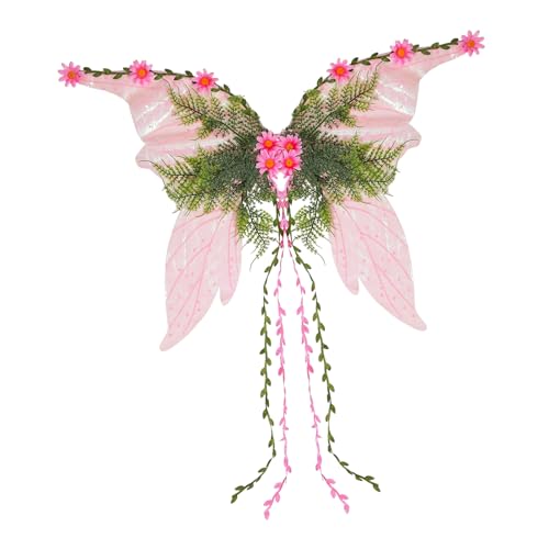 ETUCYNG Feenflügel für Erwachsene und Frauen, funkelnde Schmetterlingsflügel, Damenkostüm für Urlaub, Party, Festival, Weihnachten, Make-up, Bühnenaufführung, Cosplay ETUCYNG Feenflügel für Erwachsene und Frauen, funkelnde Schmetterlingsflügel, Damenkostüm für Urlaub, Party, Festival, Weihnachten, Make-up, Bühnenaufführung, Cosplay von ETUCYNG