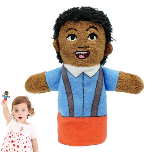 ETUCYNG Fingerpuppen Spielzeug,Fingerpuppen, Afrikanische Kinderfigur, weiche Hände, Fingerpuppen-Spiel, Interaktives Spielzeug für Shows, Schulen, Lesestütze zum Geschichtenerzählen für Kinder, von ETUCYNG