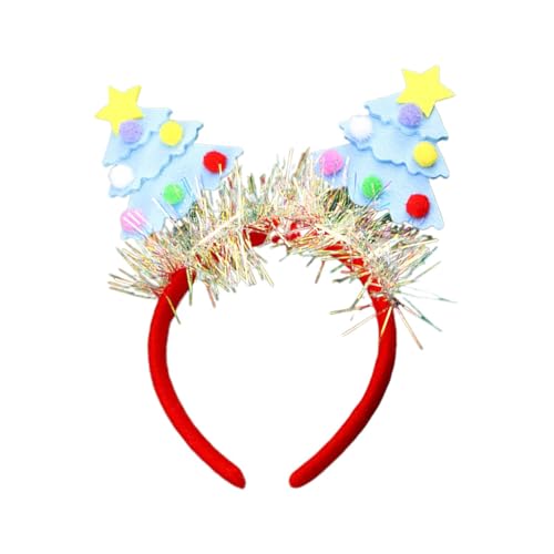 ETUCYNG Haarreifen für Partygeschenke – Weihnachtsbaum-Haarband für Cosplay, Weihnachtsfeierzubehör für Firmenveranstaltungen, Schulspiele, Urlaubsparty ETUCYNG Haarreifen für Partygeschenke – Weihnachtsbaum-Haarband für Cosplay, Weihnachtsfeierzubehör für Firmenveranstaltungen, Schulspiele, Urlaubsparty von ETUCYNG