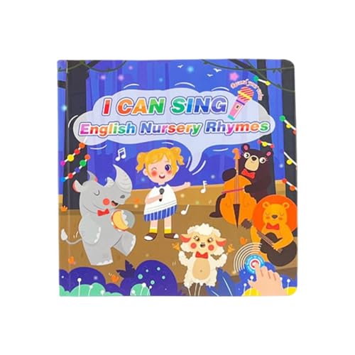 ETUCYNG Kinder Soundbücher - Tierische Englisch Wörter Sprechende Bücher Mit 15 Liedern - Pädagogisches Spielzeug Zur Sprachenentwicklung Sinnesstimulation Für Zuhause Kindergarten Vorschule Klasse ETUCYNG Kinder Soundbücher - Tierische Englisch Wörter Sprechende Bücher Mit 15 Liedern - Pädagogisches Spielzeug Zur Sprachenentwicklung Sinnesstimulation Für Zuhause Kindergarten Vorschule Klasse von ETUCYNG