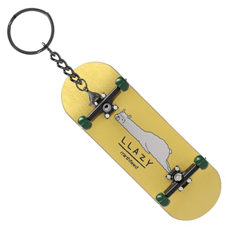 ETUCYNG Kleines Fingerboard-Spielzeug, Finger-Skateboard mit Lagern - Schlüsselanhänger Kleines Finger-Skateboard-Spielzeug für Kinder - Griffbrett-Schlüsselanhänger im Taschenformat für, von ETUCYNG