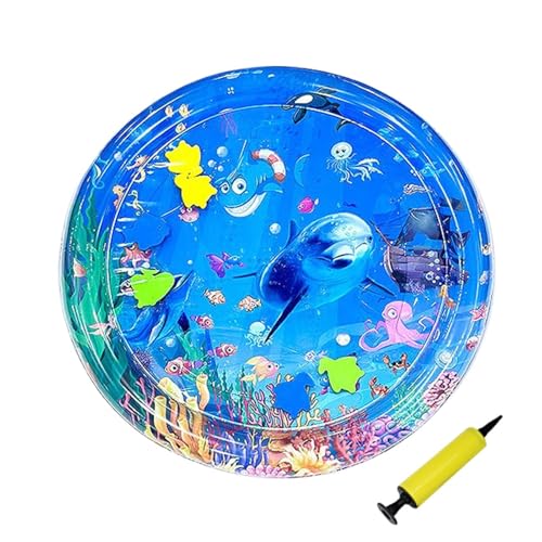 ETUCYNG Wassermatte für Katzen, mit aufblasbarer Pumpe – Haustier-Kühlkissen, verdicktes Baby-Krabbelkissen für Boden, Langeweile, tägliche Reisen, heißes Wetter, Zuhause, Outdoor ETUCYNG Wassermatte für Katzen, mit aufblasbarer Pumpe – Haustier-Kühlkissen, verdicktes Baby-Krabbelkissen für Boden, Langeweile, tägliche Reisen, heißes Wetter, Zuhause, Outdoor von ETUCYNG