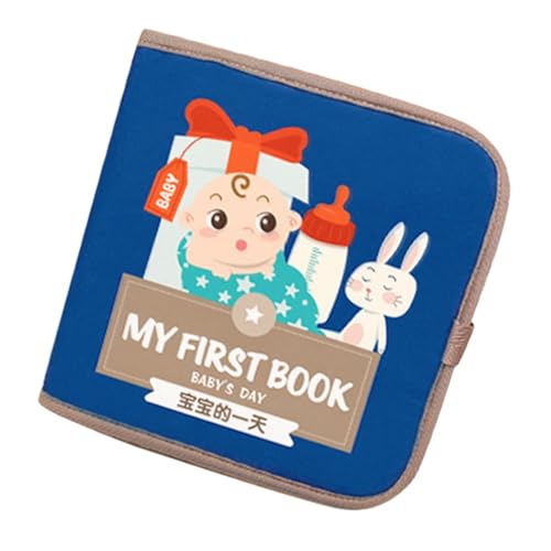 ETUCYNG Weiches Kleinkindbuch, Stoffbücher für Babys - Weiches, bissfestes Stoffbuch mit Cartoon-Motiv - Multifunktionales pädagogisches Kindergartenspielzeug, dekoratives -Lernspiel mit von ETUCYNG