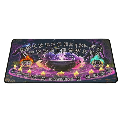 ETUCYNG Weissagungstafel | Hexerei Wünschelruten-Wahrsagungsmatte – Tragbarer Altar Tarotkartenblock für Weisheitssuche, Hexensammlung ETUCYNG Weissagungstafel | Hexerei Wünschelruten-Wahrsagungsmatte – Tragbarer Altar Tarotkartenblock für Weisheitssuche, Hexensammlung von ETUCYNG