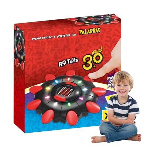ETUCYNG Wortspiel für Kinder, Wortspiele | Interaktives Alphabet -Lernspielzeug | Interaktiver Plattenspieler -Kartenspiel Alphabet -Lernungspädagogik für Picknick ETUCYNG Wortspiel für Kinder, Wortspiele | Interaktives Alphabet -Lernspielzeug | Interaktiver Plattenspieler -Kartenspiel Alphabet -Lernungspädagogik für Picknick von ETUCYNG
