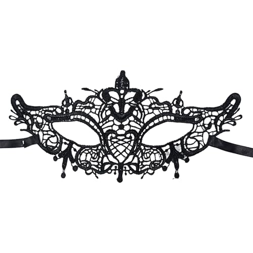 EUBEISAQI Lace Eye Masque,Cosplay Kostüm Gesichtsmaske - Festivals Kostüm Accessoire Party Cosplay Maskerball Halloween Karneval Bühne EUBEISAQI Lace Eye Masque,Cosplay Kostüm Gesichtsmaske - Festivals Kostüm Accessoire Party Cosplay Maskerball Halloween Karneval Bühne von EUBEISAQI