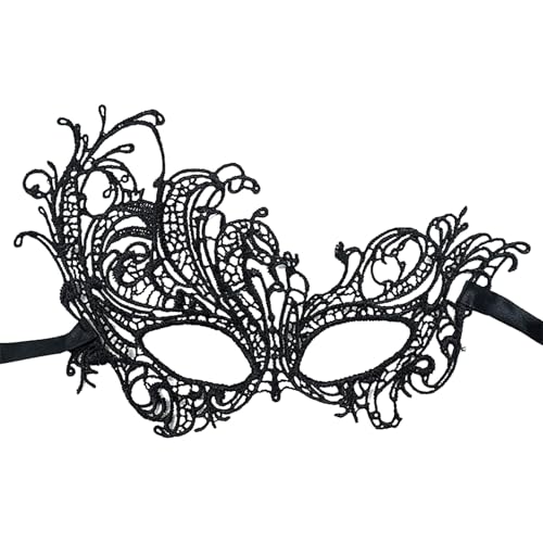 Lace Eye Masque,Damen Karneval Gesichtsmaske - Augenmaske für Party Cosplay Bühnenauftritte Halloween Weihnachten Lace Eye Masque,Damen Karneval Gesichtsmaske - Augenmaske für Party Cosplay Bühnenauftritte Halloween Weihnachten von EUBEISAQI