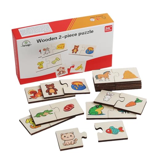 Puzzles für Kinder im Alter von 3–5 Jahren, Puzzle für Kleinkinder,Kategorie-Matching-Rätsel - -Lernspielzeug für die kognitive Entwicklung – lustige Rätsel für Mädchen und von EUBEISAQI