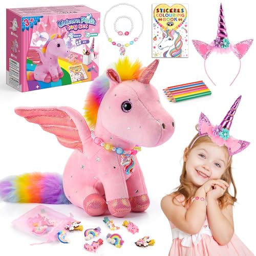 EUCOCO Einhorn Geschenke für Mädchen, Einhorn Spielzeug ab 4 5 6 7 8 Jahre Mädchen Kuscheltier Geschenke 3 4 5 6 7 8 Jahre Geburtstag Ostergeschenke Kinder EUCOCO Einhorn Geschenke für Mädchen, Einhorn Spielzeug ab 4 5 6 7 8 Jahre Mädchen Kuscheltier Geschenke 3 4 5 6 7 8 Jahre Geburtstag Ostergeschenke Kinder von EUCOCO