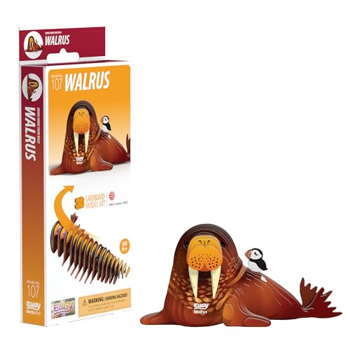 EUGY 107 Walrus 3D Modell Bastelset von EUGY