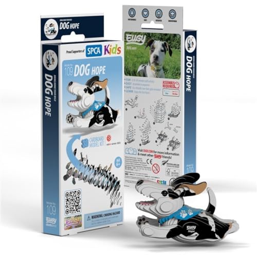 EUGY EH-109 Dog Hope 3D-Bastelpuzzles von EUGY