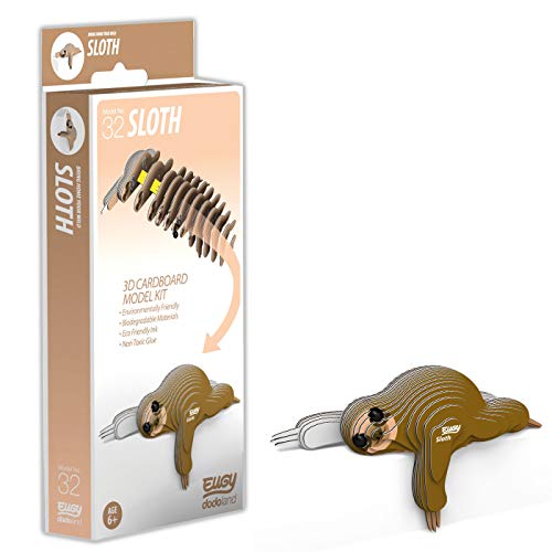 EUGY 3D Sloth Modell:, Bastelset von EUGY