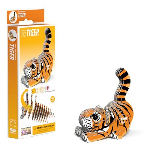 EUGY 3D Tiger Model Tier Modell:, Bastelset von EUGY