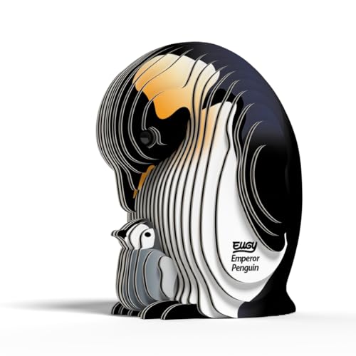 EUGY 650131 Kaiserpinguin, 3D Tier-Puzzle für Kinder und Erwachsene zum Zusammenbauen, DIY Tierfigur, Bastelset ab 6 Jahren EUGY 650131 Kaiserpinguin, 3D Tier-Puzzle für Kinder und Erwachsene zum Zusammenbauen, DIY Tierfigur, Bastelset ab 6 Jahren von EUGY