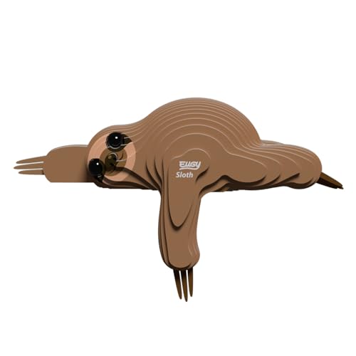 EUGY EH-032 Sloth Tier 3D-Puzzle von EUGY