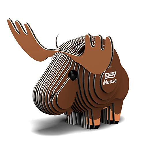 EUGY EH-042 Moose Elch 3D-Puzzle, Braun von EUGY