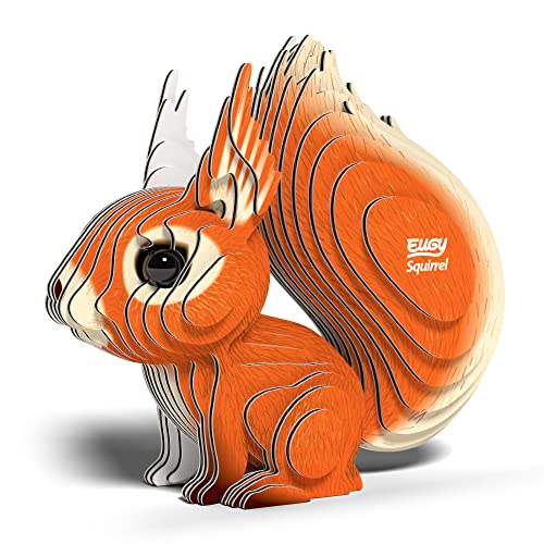 EUGY - 3D Bastelset Eichhörnchen von EUGY