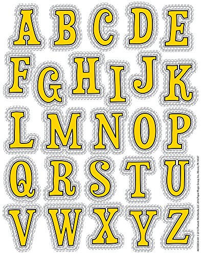 Eureka Peanuts Touch of Class Aufkleber – Alphabet von EUREKA