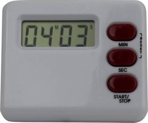 EUROTIME M902012C Timer Weiß, Rot digital von EUROTIME