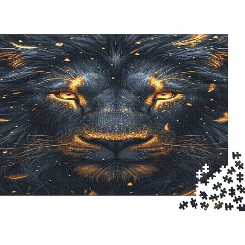 Löwe Puzzle 1000 Teile Erwachsene, Puzzlespiel Jigsaw Puzzles Erwachsenen Puzzlespiel Puzzel 1000pcs (75x50cm) von EUZZDHESP