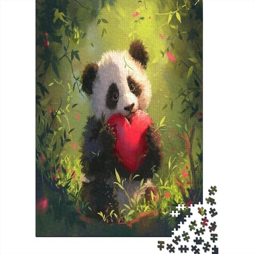 Panda Puzzle 1000 Teile Puzzle Für Erwachsene Und Kinder Ab 14 Jahren Puzzel 1000pcs (75x50cm) von EUZZDHESP