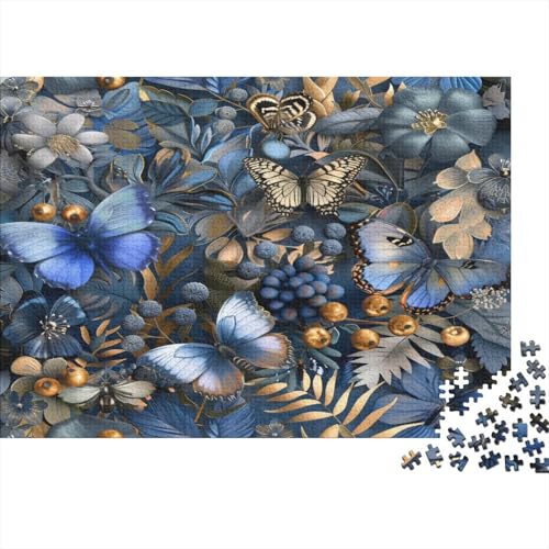 Schmetterling Puzzle 1000 Teile Puzzle Für Erwachsene Und Kinder Ab 14 Jahren Puzzel 1000pcs (75x50cm) von EUZZDHESP