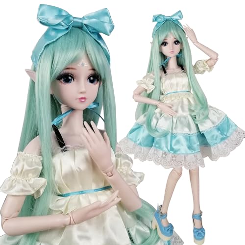 EVA BJD 1/3 BJD SD Puppe Geist Dämon Mädchen 24" 60cm 19 Gelenkpuppen Spielzeug von EVA BJD