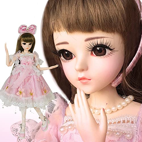 Eileen BJD Dolls 1/3 SD Doll 60cm 24 inch jointed dolls Toy Action Figure Bjd + Makeup Full Set von EVA BJD