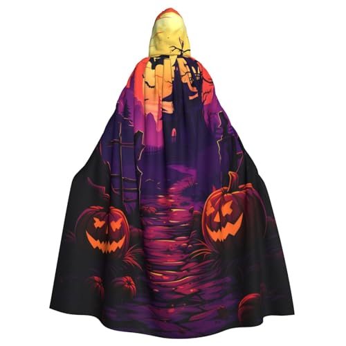 EVANEM Halloween Fun Kapuzenumhang Unisex Erwachsene Umhang Halloween Weihnachten Party Cosplay Kostüm von EVANEM