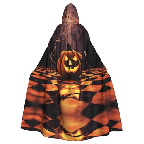 EVANEM Halloween Kapuzenumhang Unisex Erwachsene Umhang Halloween Weihnachten Party Cosplay Kostüm von EVANEM