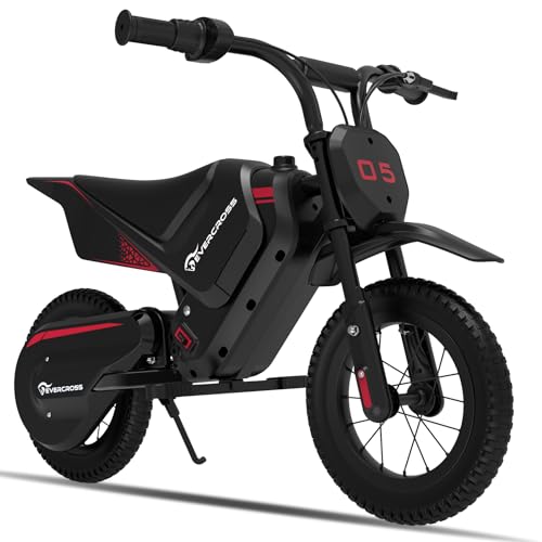 EVERCROSS EV05M Elektromotorrad Kinder, 150W Elektromotorrad, 8/16 km/h Geschwindigkeitsmodus & 10 km Langstrecken-Elektromotorrad, 12'' Moto Cross für Kinder von 3-12 Jahren EVERCROSS EV05M Elektromotorrad Kinder, 150W Elektromotorrad, 8/16 km/h Geschwindigkeitsmodus & 10 km Langstrecken-Elektromotorrad, 12'' Moto Cross für Kinder von 3-12 Jahren von EVERCROSS