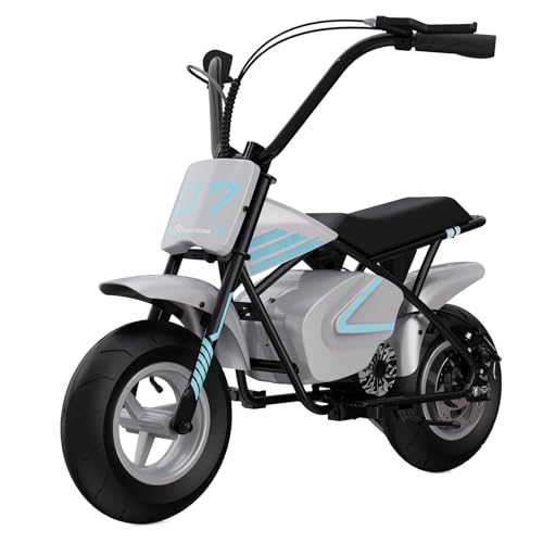 EVERCROSS EV07M Kinder Elektro-Motorrad mit 11“ Reifen, 20km/h Geschwindigkeit & 10km Reichweite, geeignet für 3-12 jährige Jungen & Mädchen von EVERCROSS